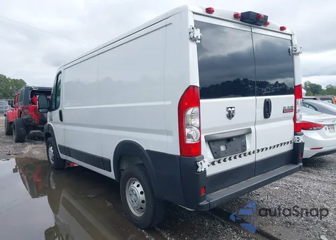 2021 Ram Promaster 1500 Low Roof 136 Wb из США, поврежденный, VIN 3C6LRVAG1ME515699